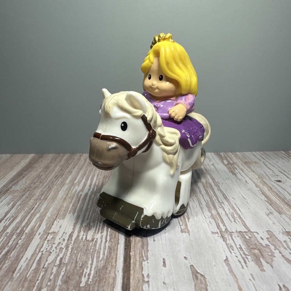 Fisher Price Little People Klip Klop Disney Rapunzel Tangled Horse Figure